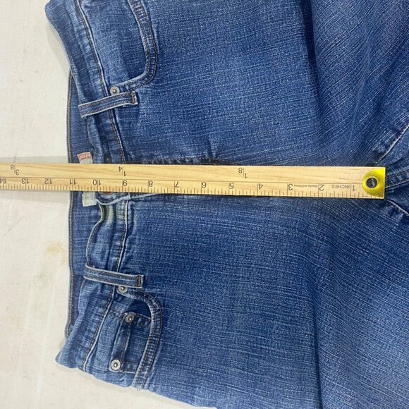 Levis 512 Jeans Womens Size 12P Perfectly Slimming Bootcut Medium Wash Stretch D - Picture 11 of 14